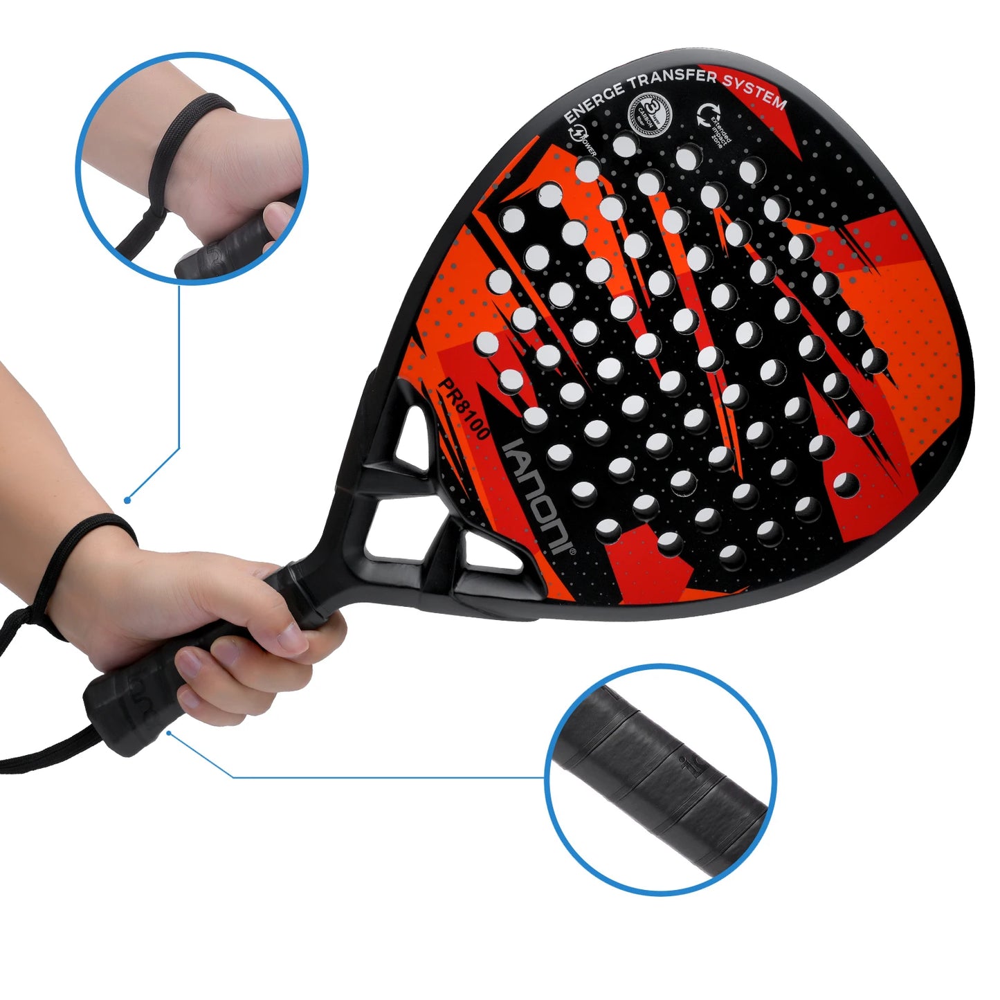IANONI Carbon Padel Racket
