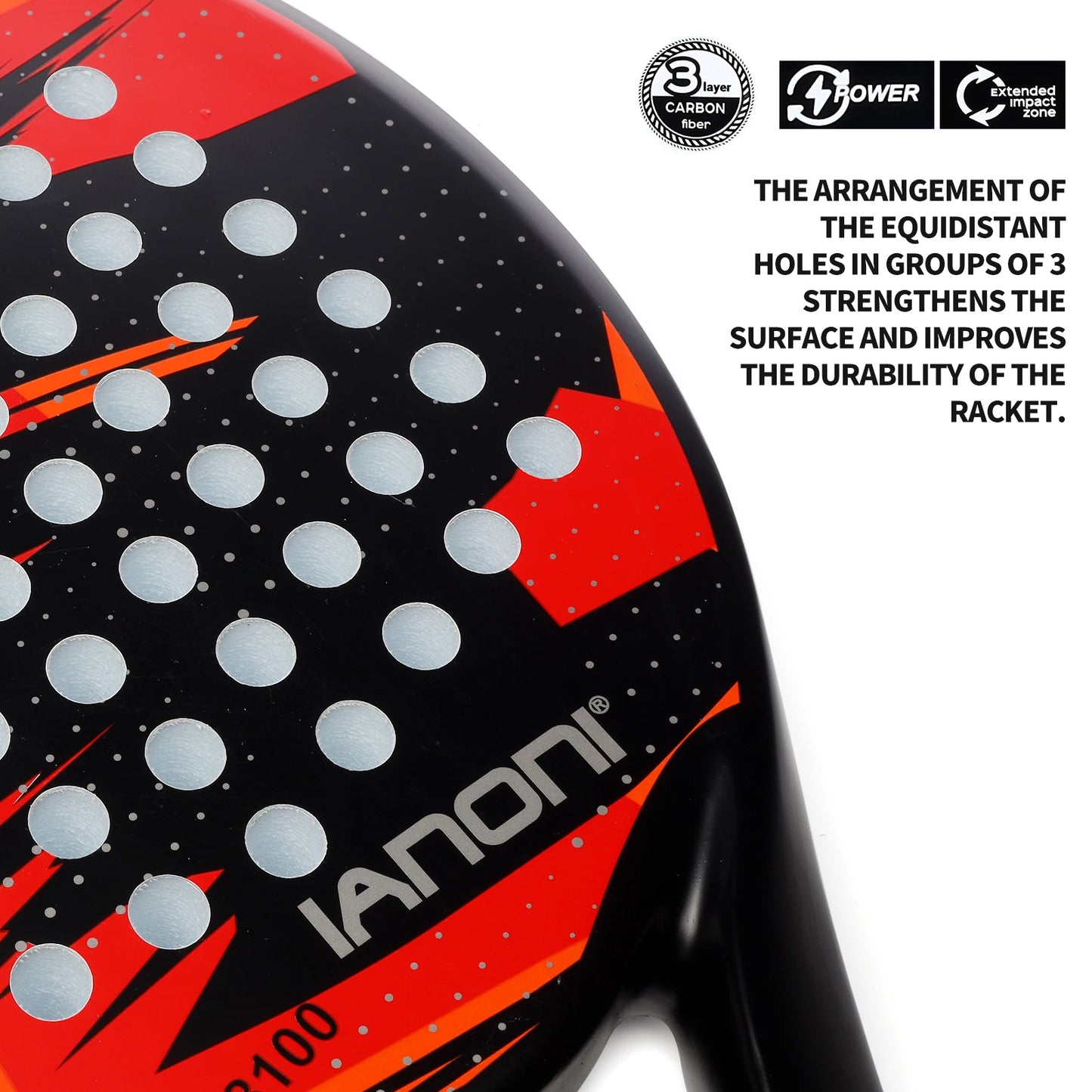 IANONI Carbon Padel Racket